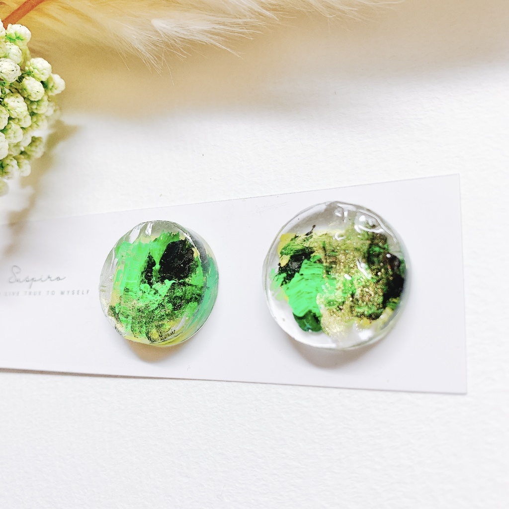 LC/LoR ネツァクイメージ耳飾り ピアスorイヤリング 推し活