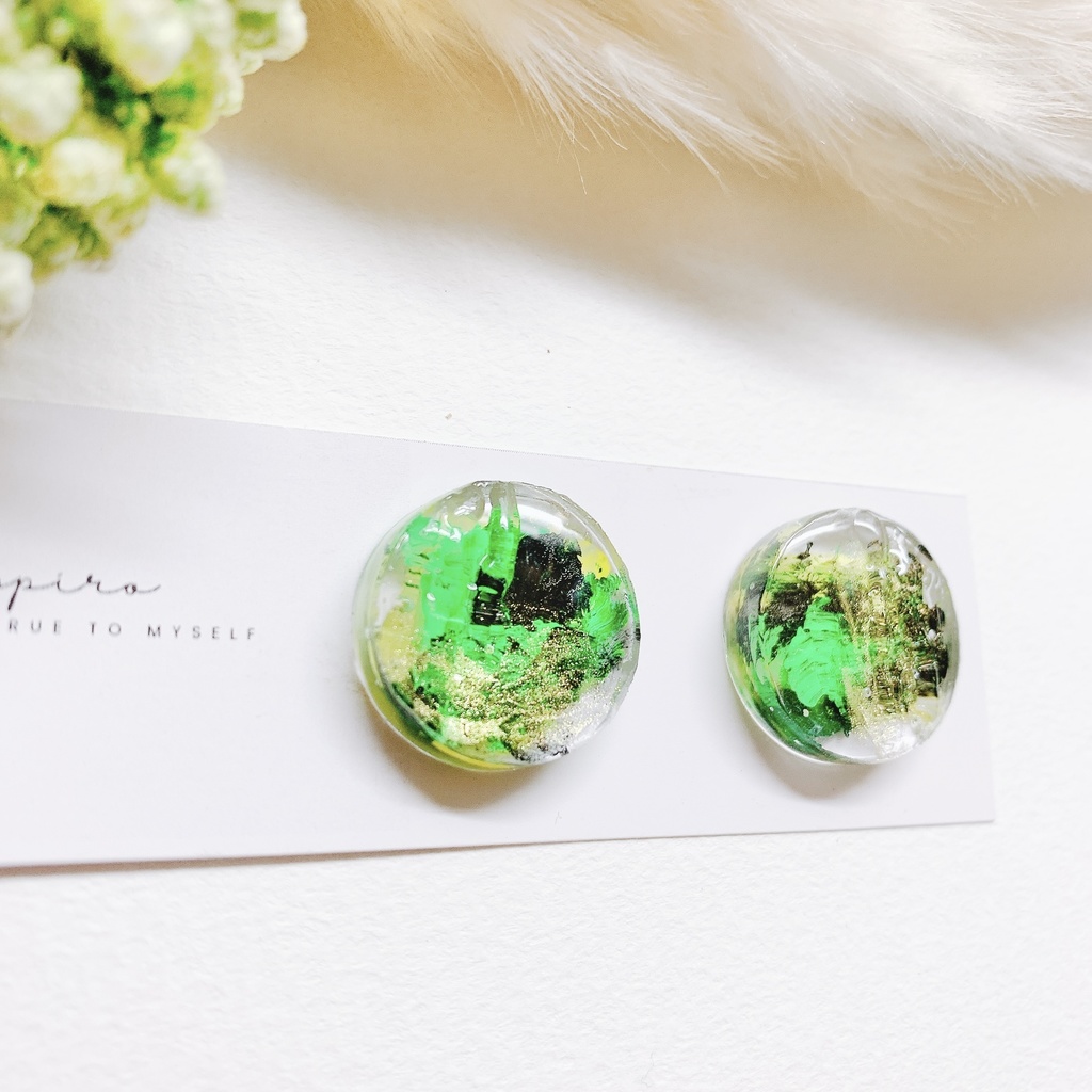 LC/LoR ネツァクイメージ耳飾り ピアスorイヤリング 推し活