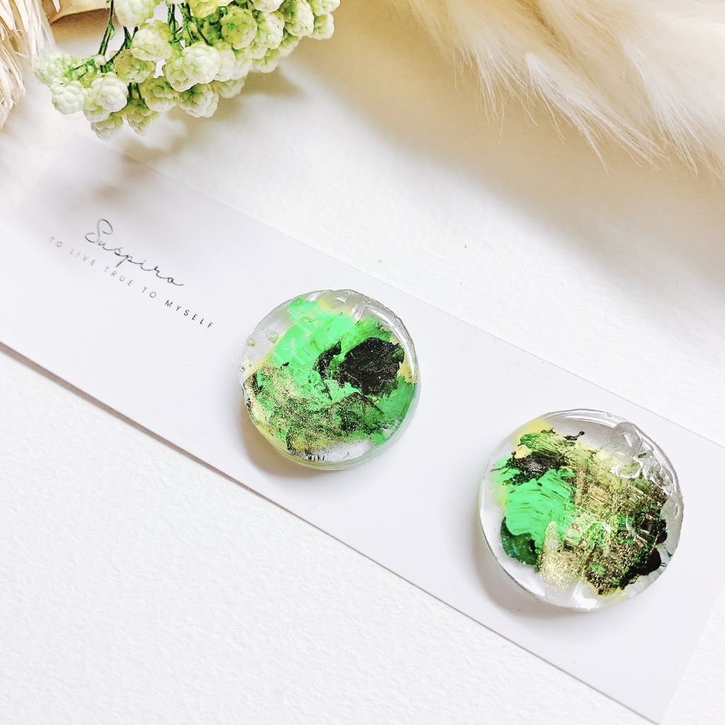 LC/LoR ネツァクイメージ耳飾り ピアスorイヤリング 推し活