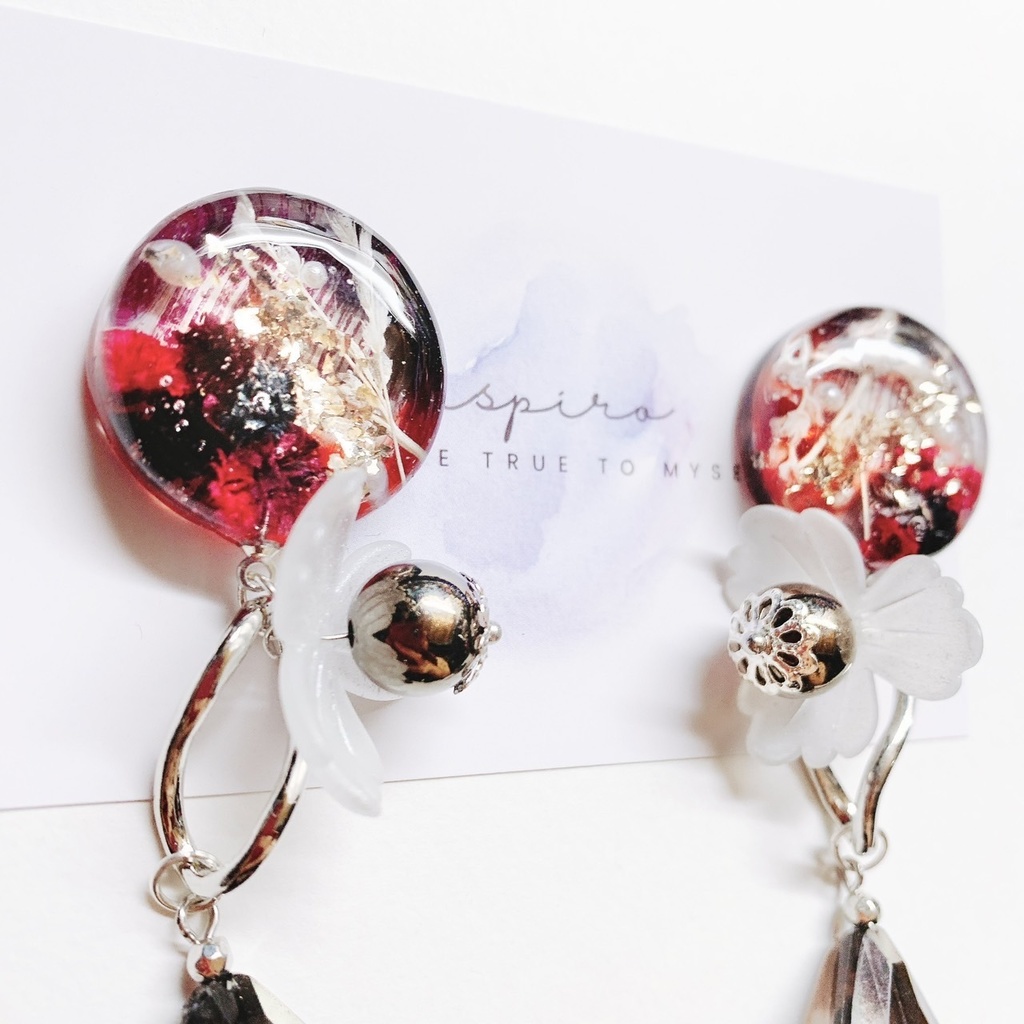 原神 アルレッキーノ/召使イメージアクセサリー ピアスorイヤリング