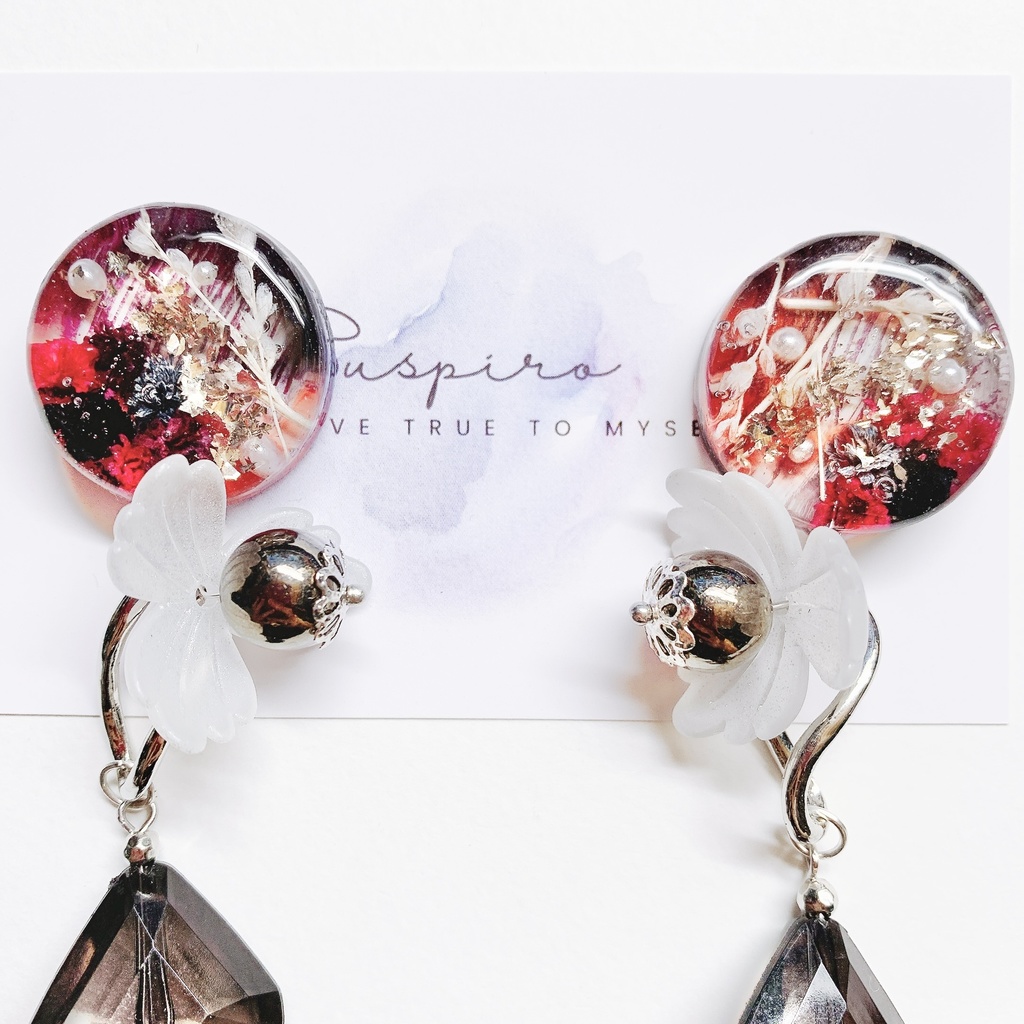 原神 アルレッキーノ/召使イメージアクセサリー ピアスorイヤリング