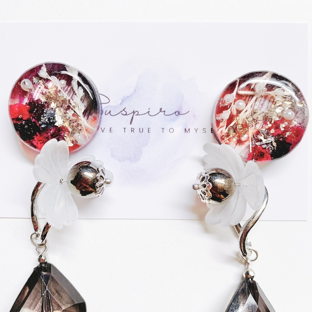 原神 アルレッキーノ/召使イメージアクセサリー ピアスorイヤリング