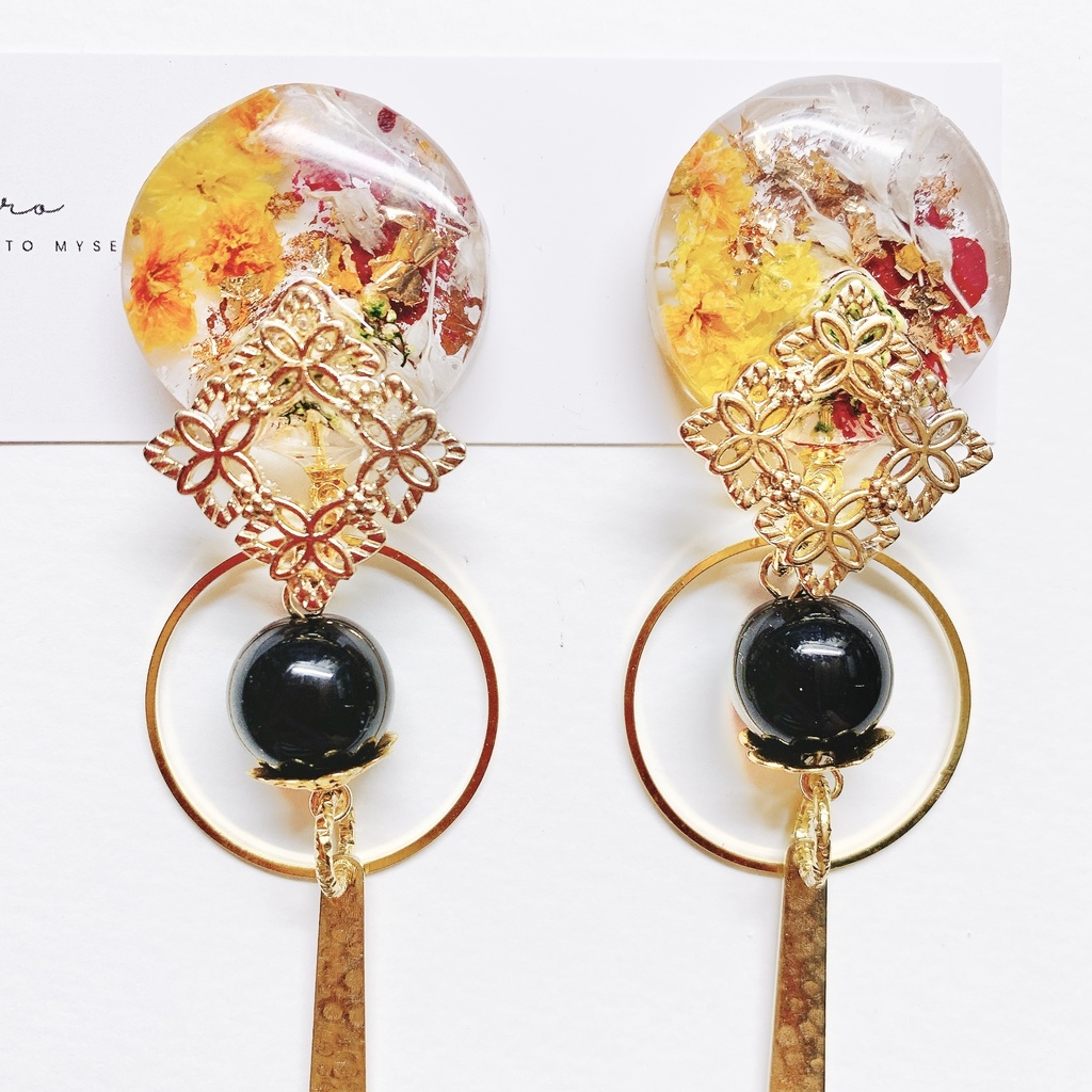 原神 鍾離イメージアクセサリー ピアスorイヤリング