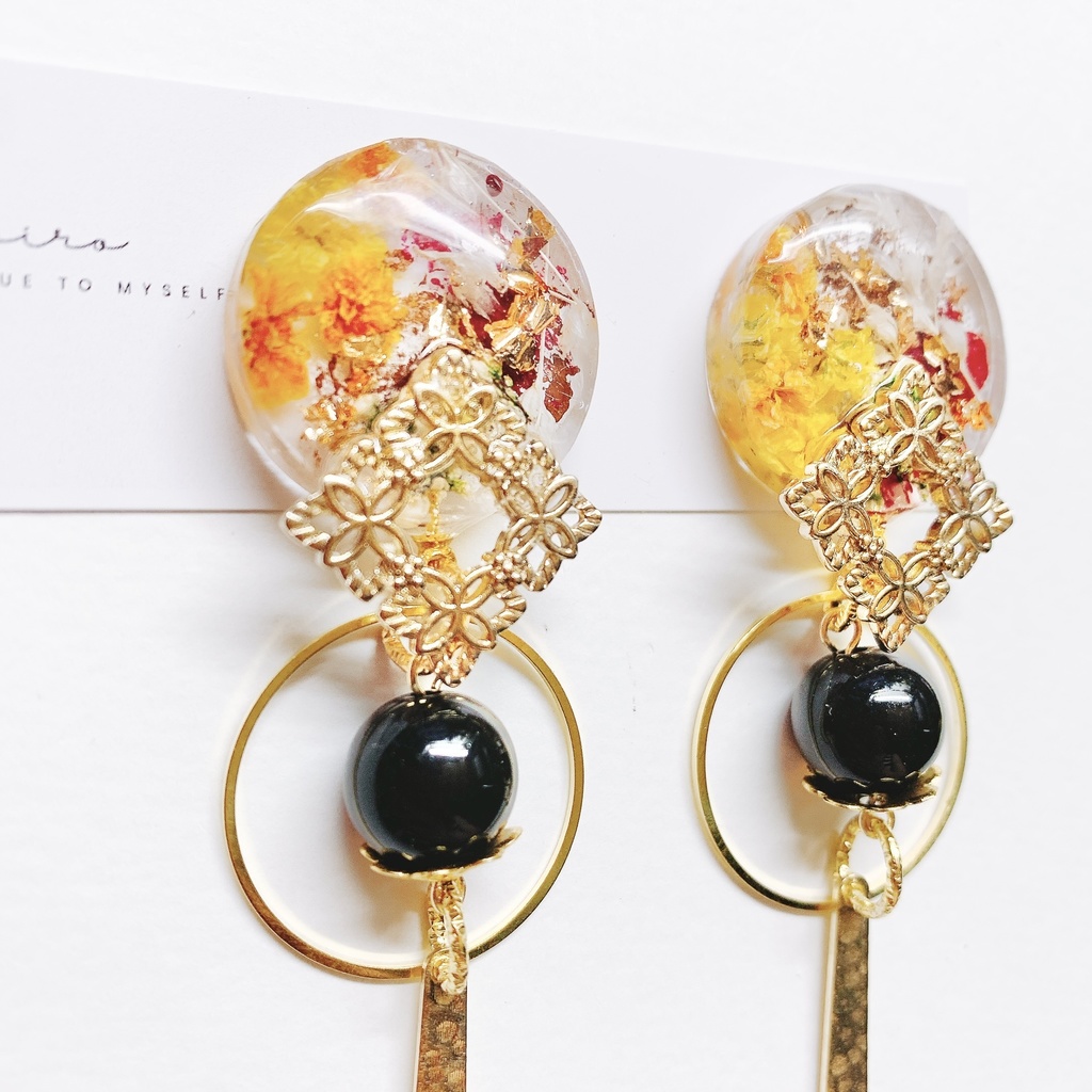 原神 鍾離イメージアクセサリー ピアスorイヤリング