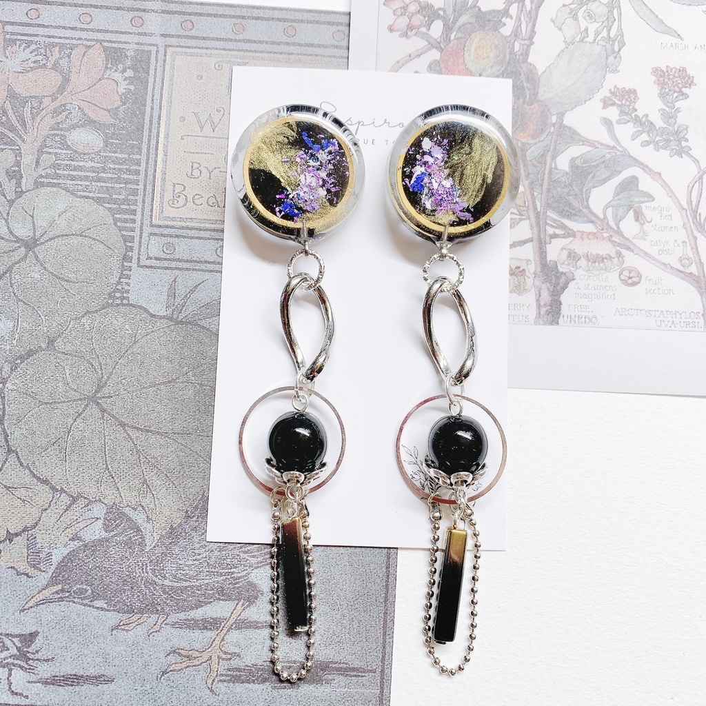 刀剣乱舞 へし切長谷部 イメージアクセサリー ピアスorイヤリング