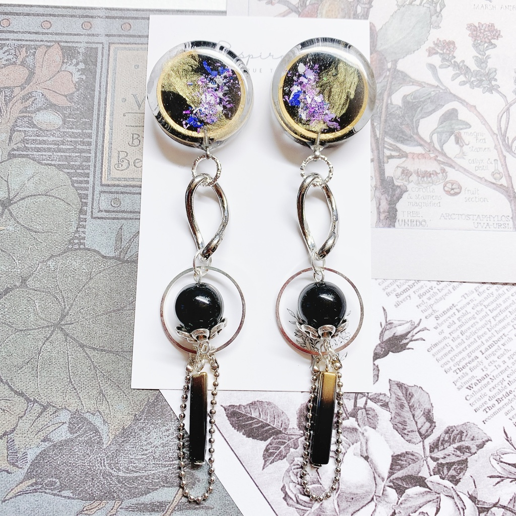 刀剣乱舞 へし切長谷部 イメージアクセサリー ピアスorイヤリング