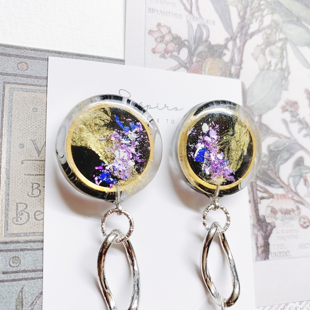 刀剣乱舞 へし切長谷部 イメージアクセサリー ピアスorイヤリング