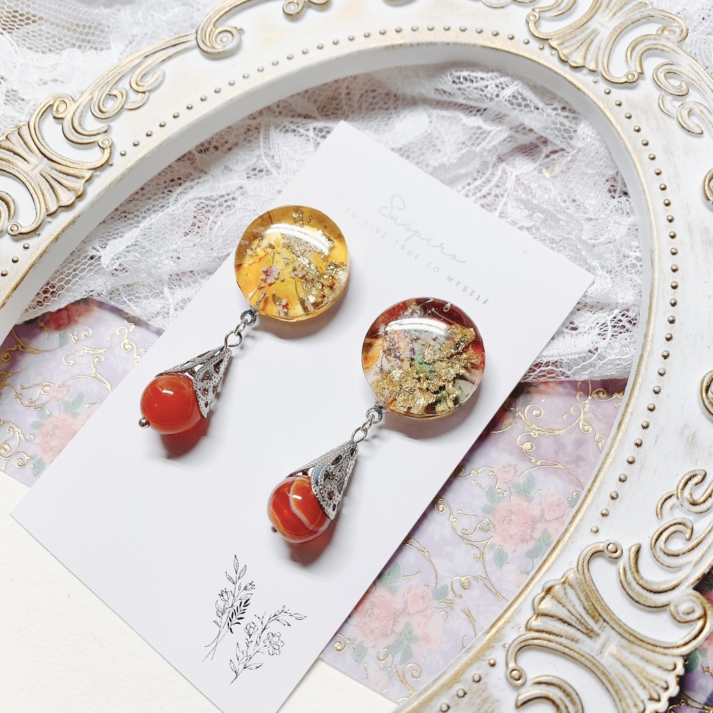 【原神】 カーヴェ モチーフアクセサリー ピアスORイヤリング