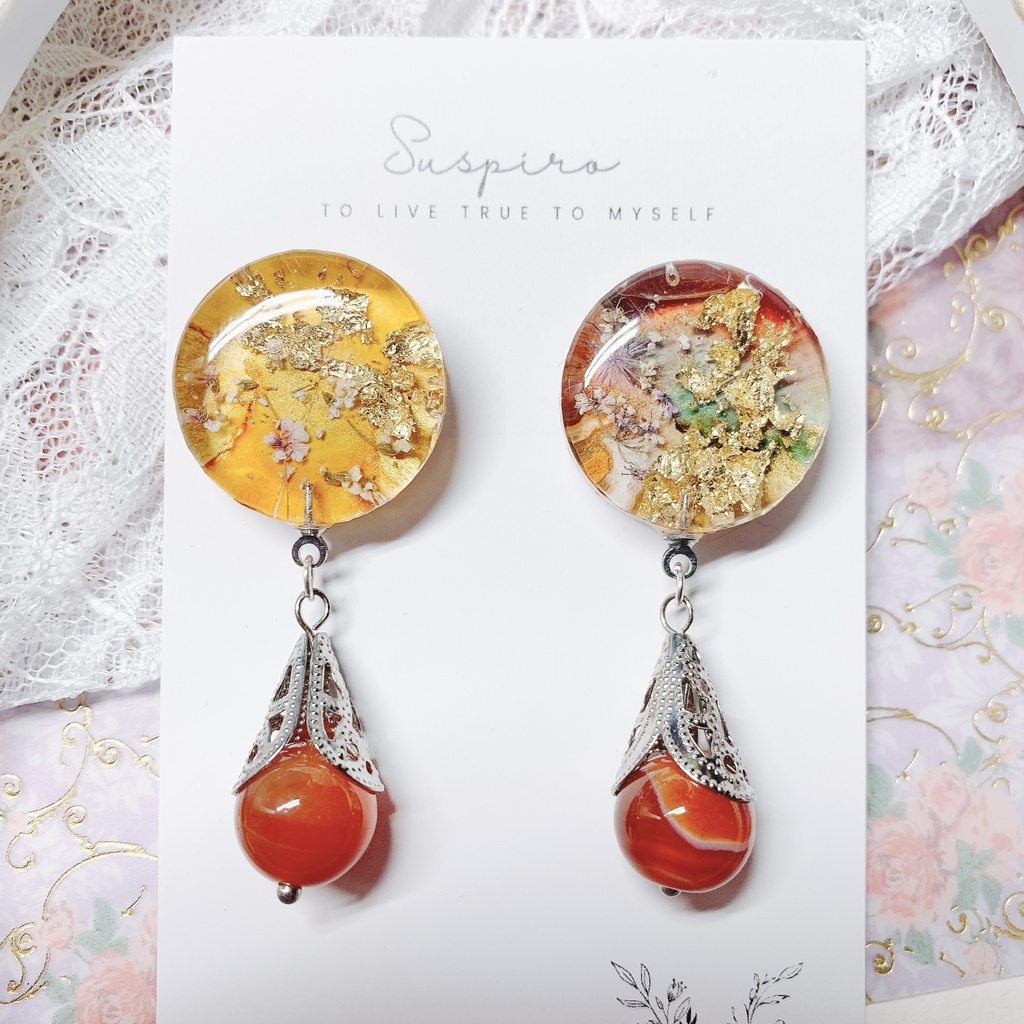 【原神】 カーヴェ モチーフアクセサリー ピアスORイヤリング