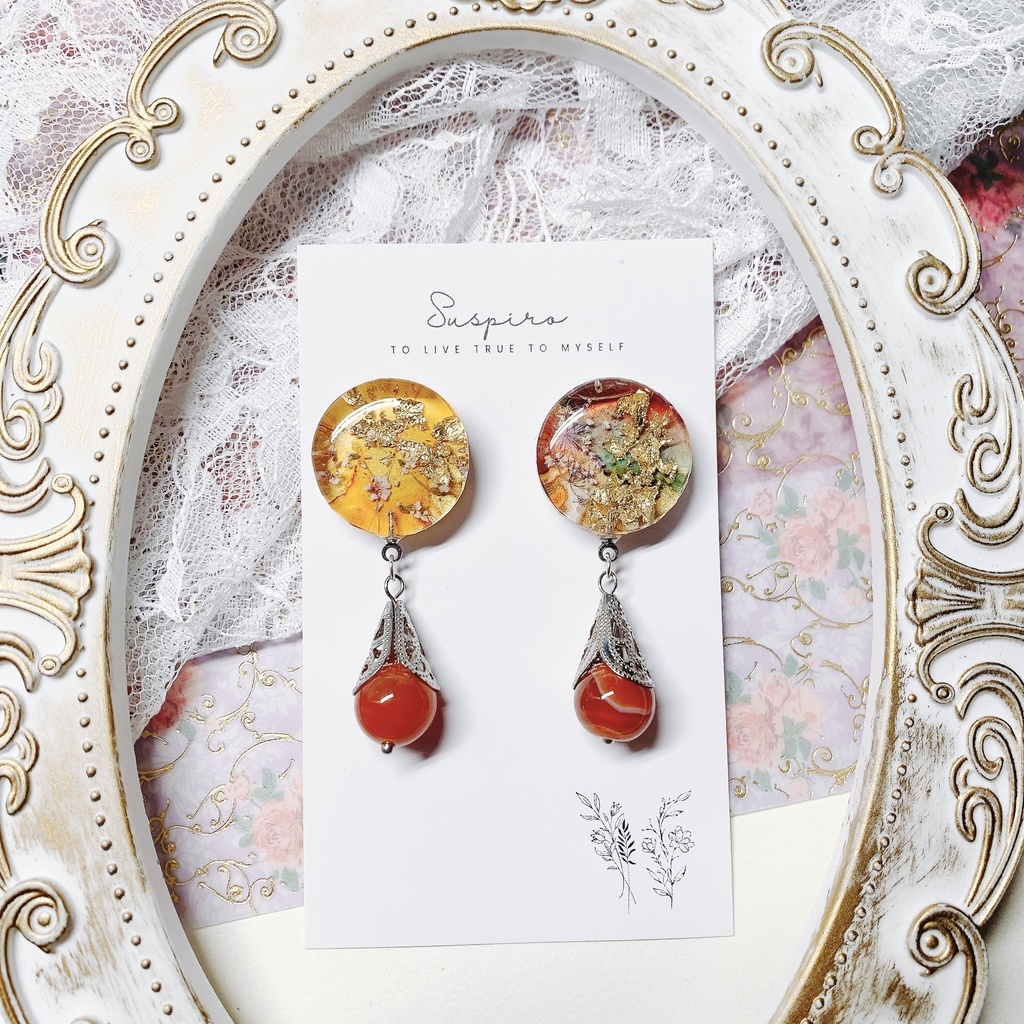 【原神】 カーヴェ モチーフアクセサリー ピアスORイヤリング