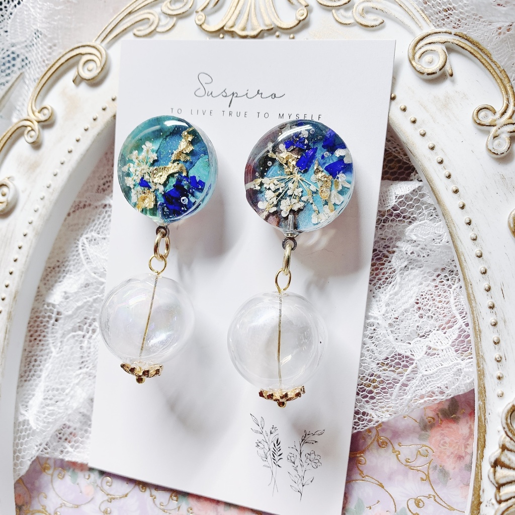 【原神】 ヌヴィレット モチーフアクセサリー ピアスORイヤリング