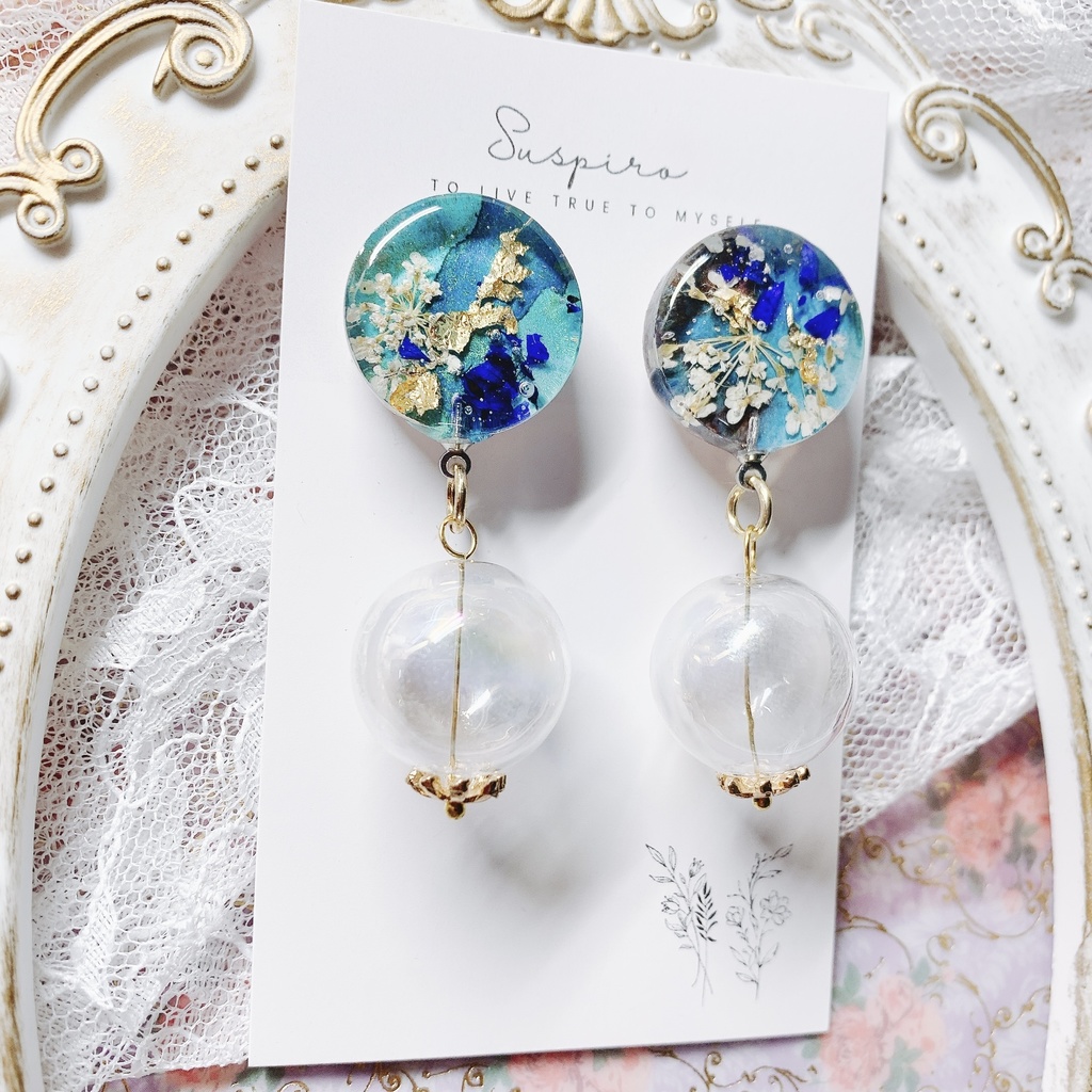 【原神】 ヌヴィレット モチーフアクセサリー ピアスORイヤリング