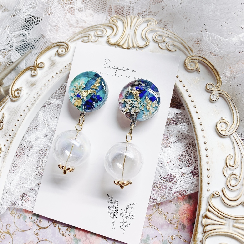 【原神】 ヌヴィレット モチーフアクセサリー ピアスORイヤリング