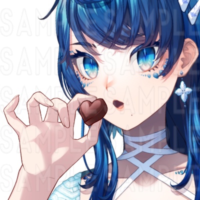 【チョコレートを持つ手】〈無料版・有料版あり〉