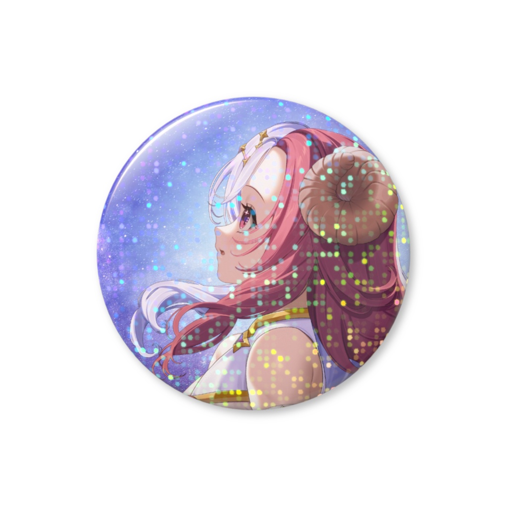 ホログラム缶バッジ