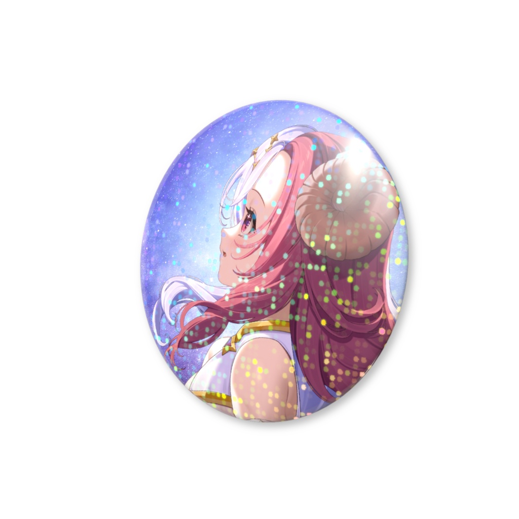 ホログラム缶バッジ