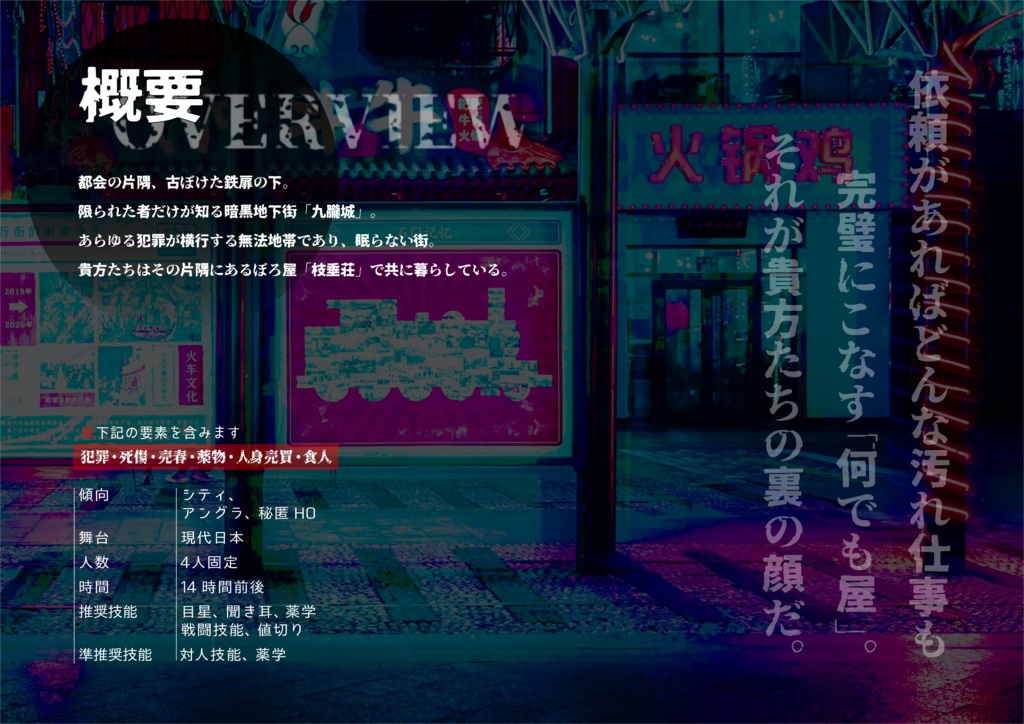 幽世常世の満天下【CoC6版】 SPLL:E108267