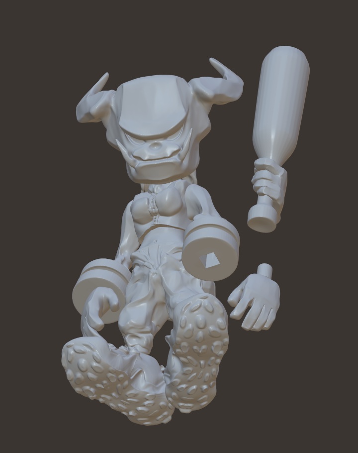 クレナイアートトイ 第一弾オニガール