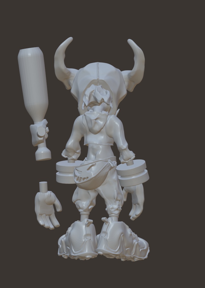 クレナイアートトイ 第一弾オニガール