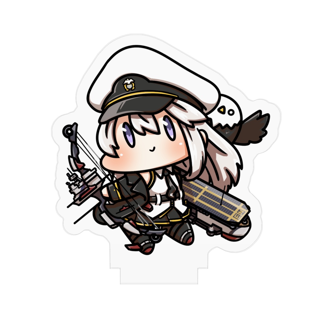 もちっとアズレン エンタープライズ アクリルスタンド