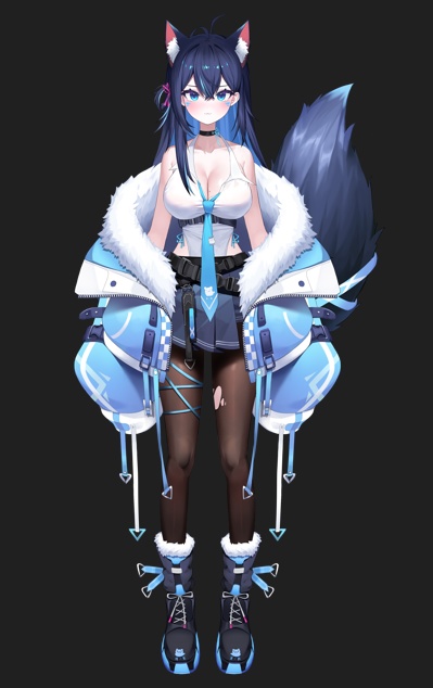 Vtuber model