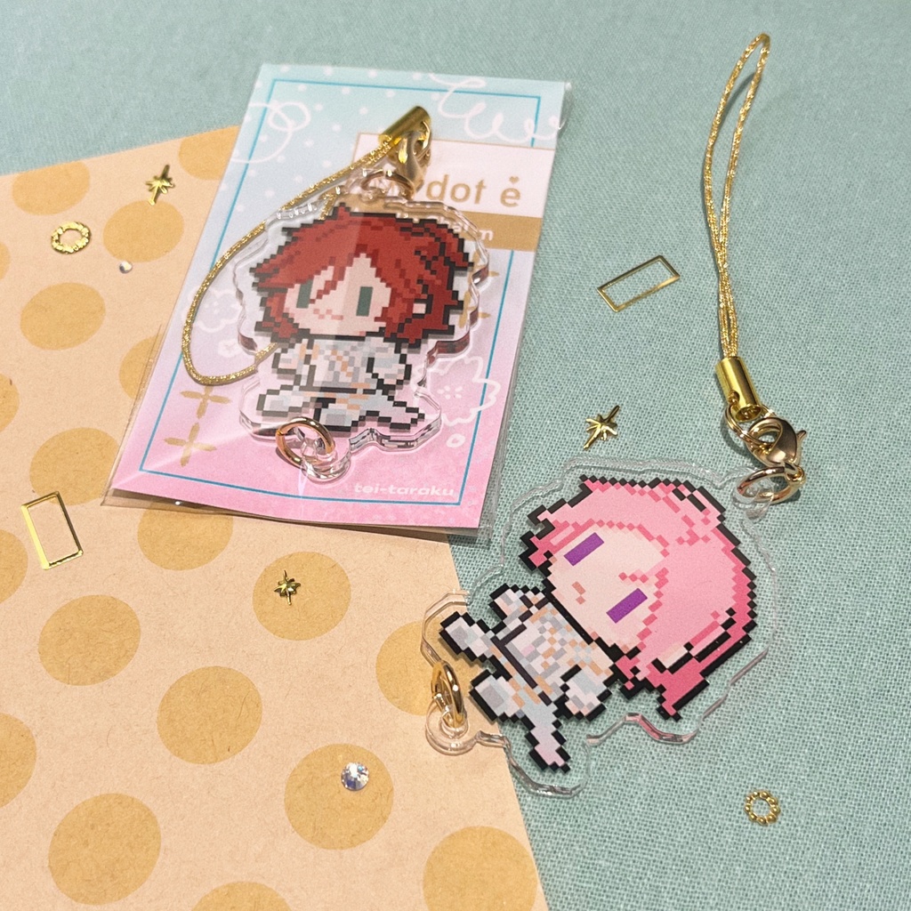 つながるアクリルチャームストラップ vol.3