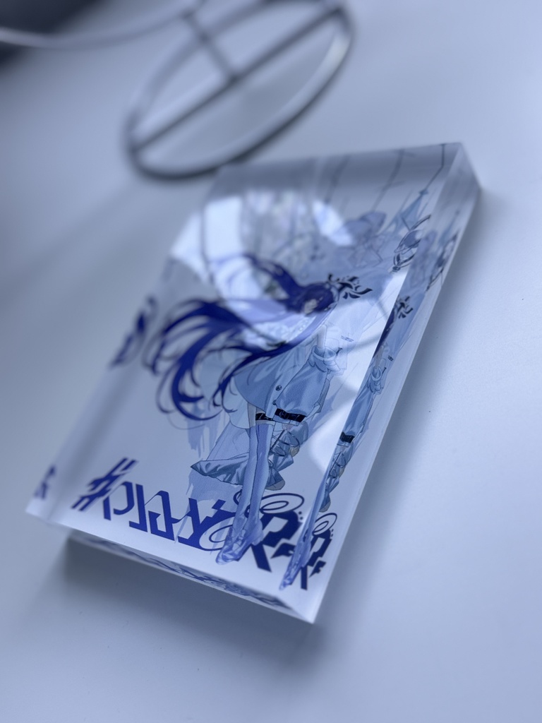 prayERアクリルブロック