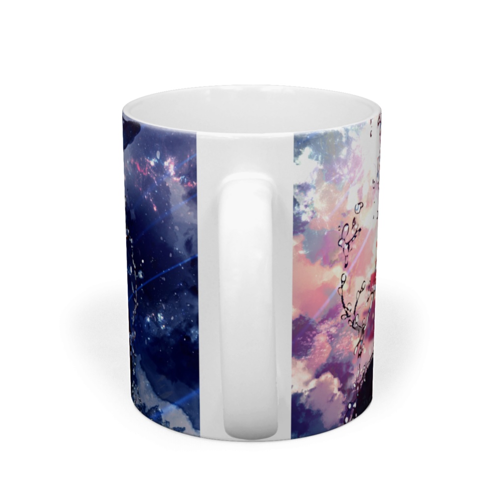 群青歌みたマグカップ(人物有り)