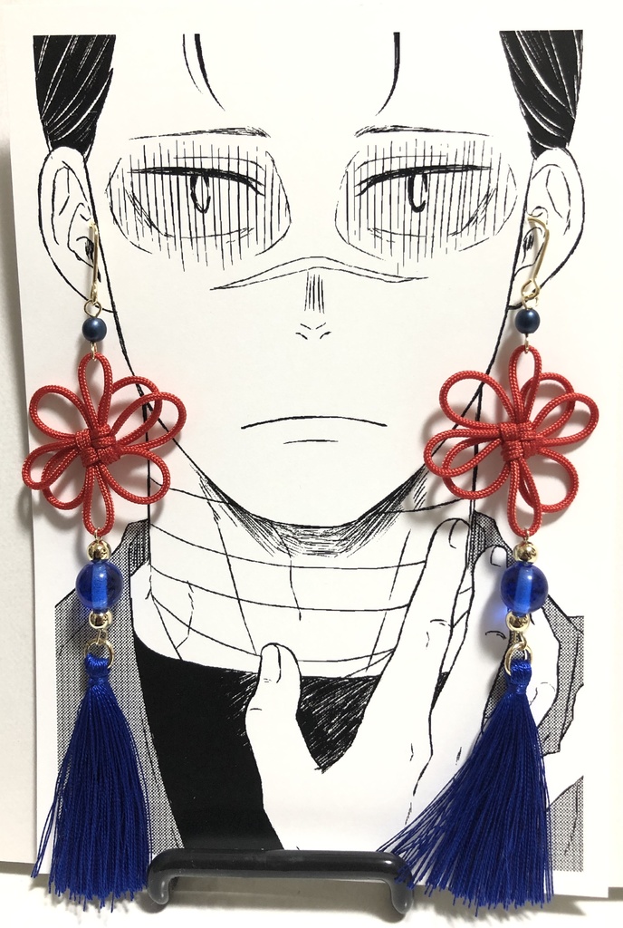 おみピアス・紅 ※受注生産※