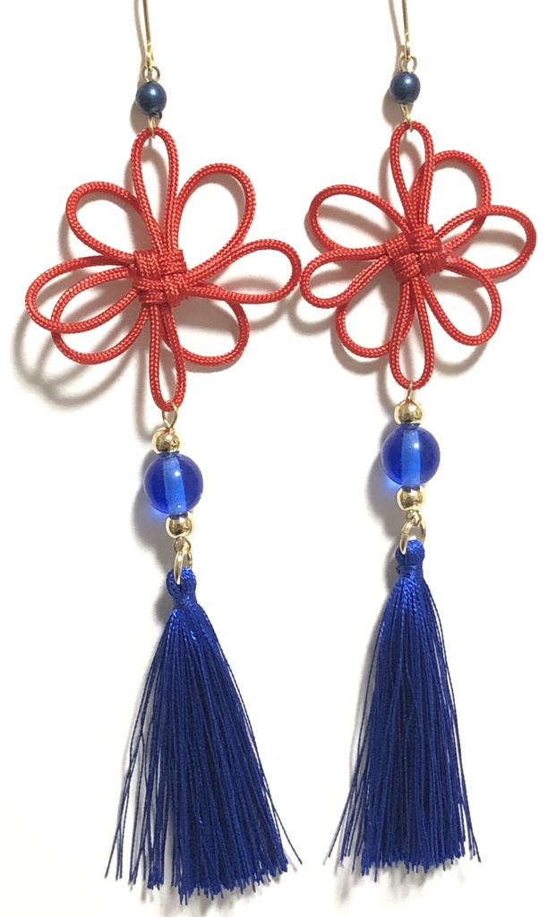 おみピアス・紅　※受注生産※