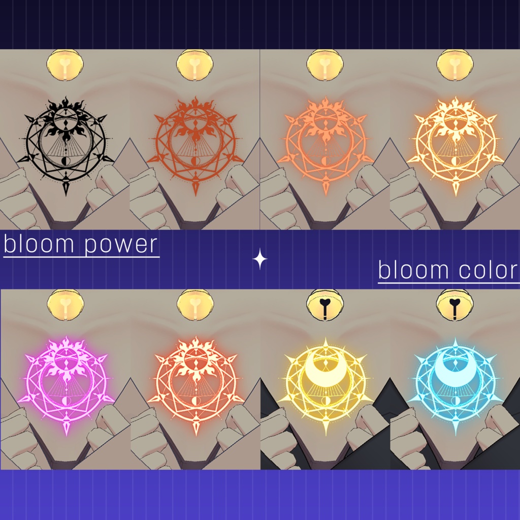 【VRC対応】星の双子の紋章