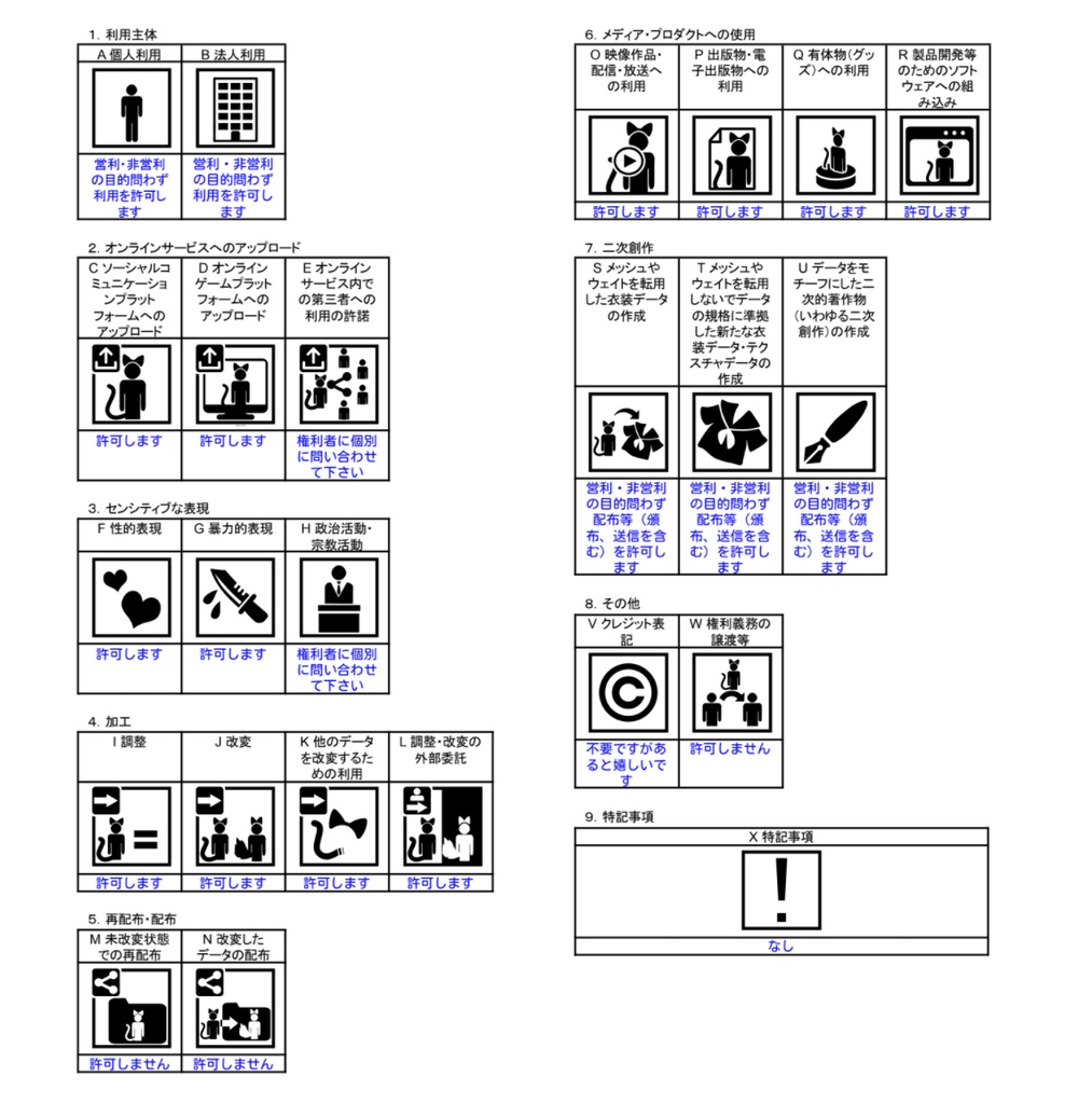 【VRC対応】星の双子の紋章