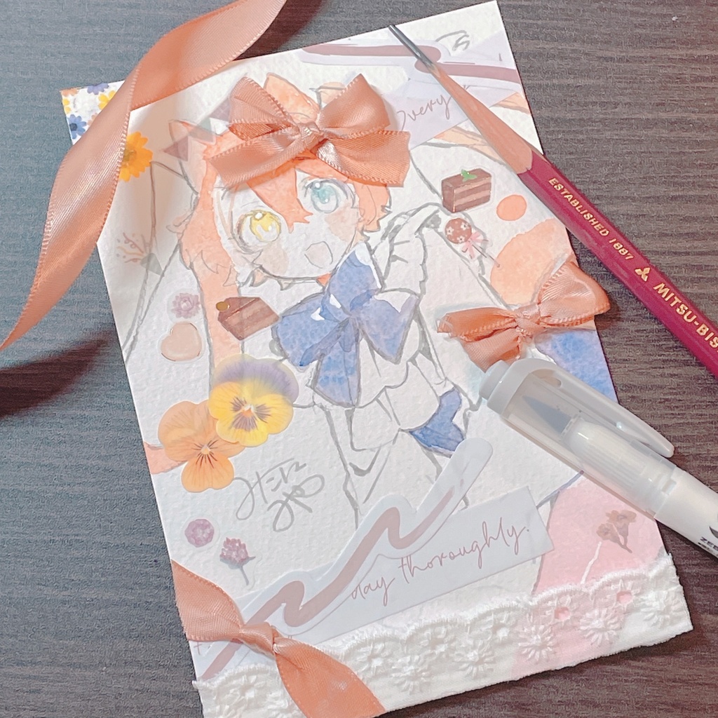 みたねこちゃん原画イラスト②