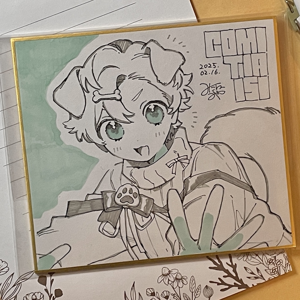 COMITIA151 色紙原画❸