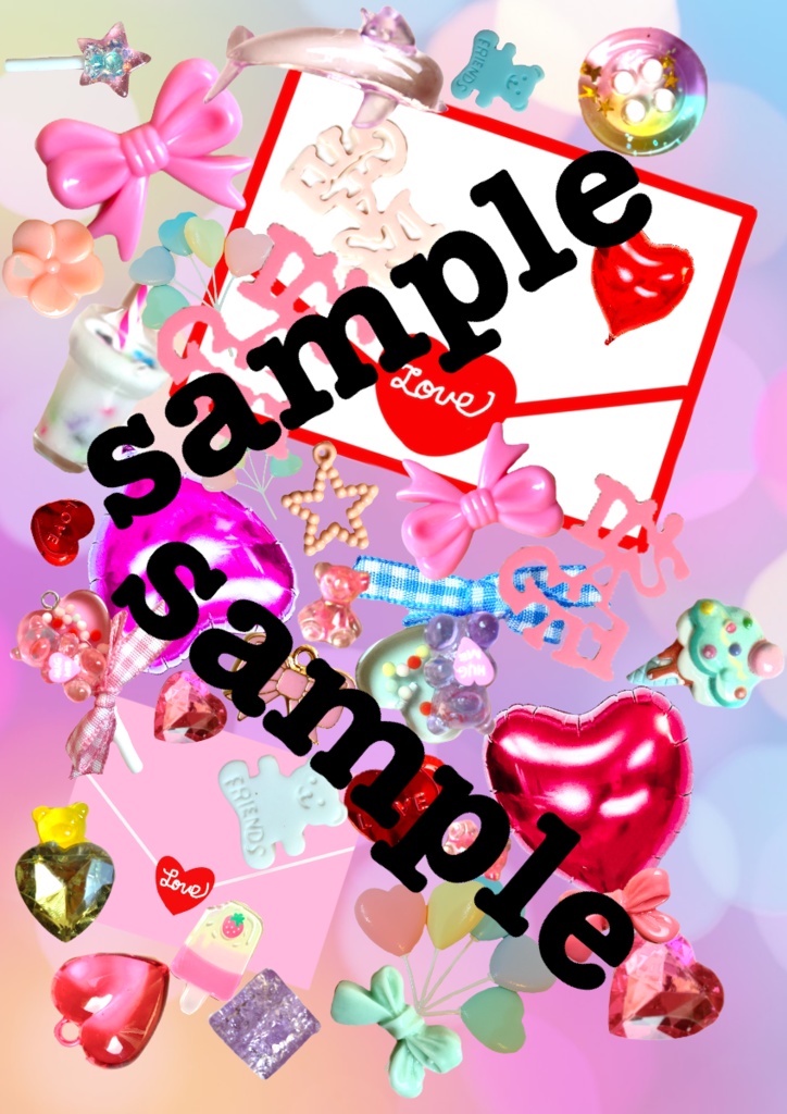 夢かわいいパーツ