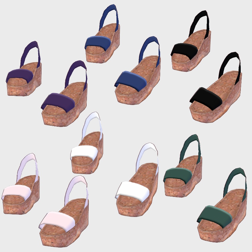 【FREE/無料】リボン水着セット【VRoid Texture】