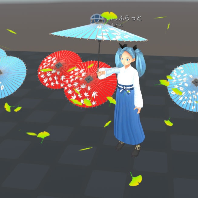 【Free Download】和傘【cluster用アイテム】