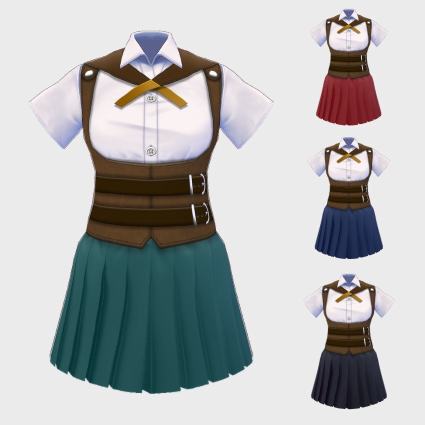 ファンタジー服【VRoid Texture】