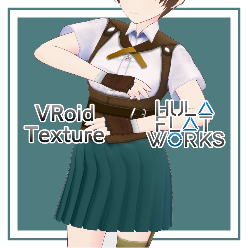 ファンタジー服【VRoid Texture】