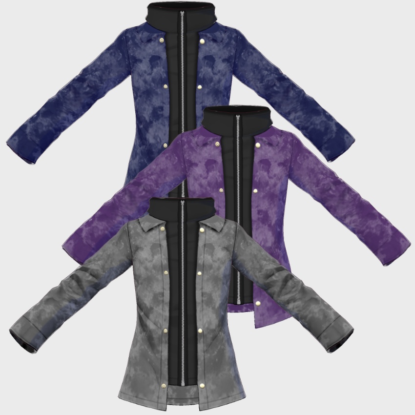 【FREE/無料】柄シャツ【VRoid Texture】