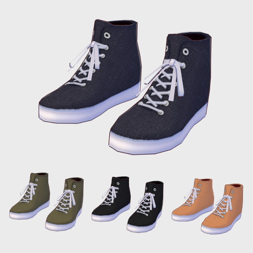 【FREE/無料】サロペットスカート【VRoid Texture】