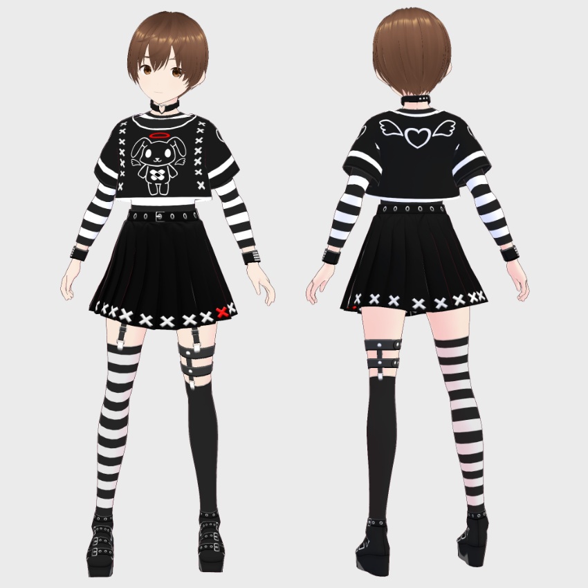 【FREE/無料】ゴスパン【VRoid Texture】