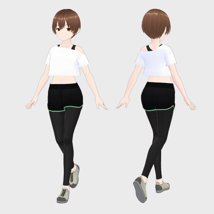 【FREE/無料】スポーツウェア【VRoid Texture】