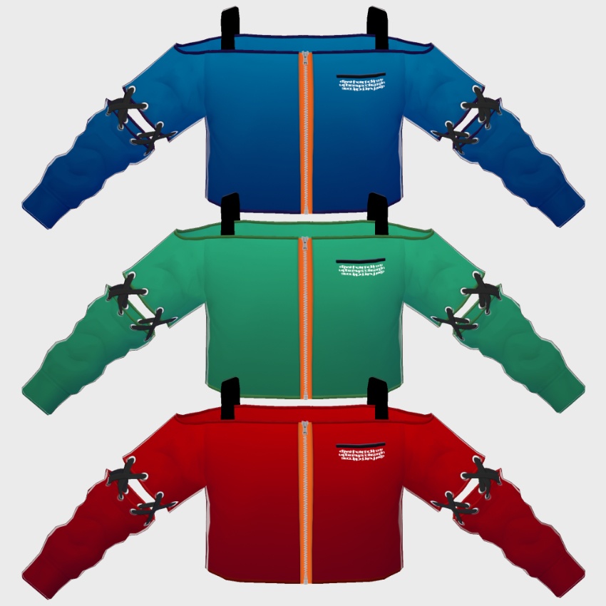 【FREE/無料】オフショルジャケット【VRoid Texture】