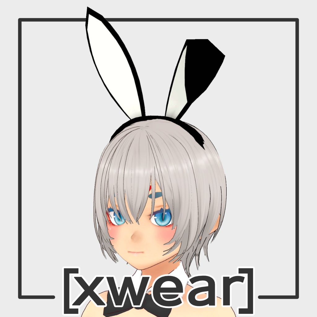 【Free Download】うさ耳_Rabbit ears【VRoid xwear】