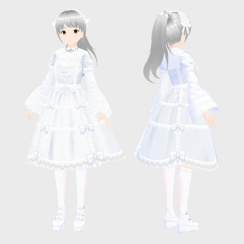 ゴスロリ服【VRoid Texture】