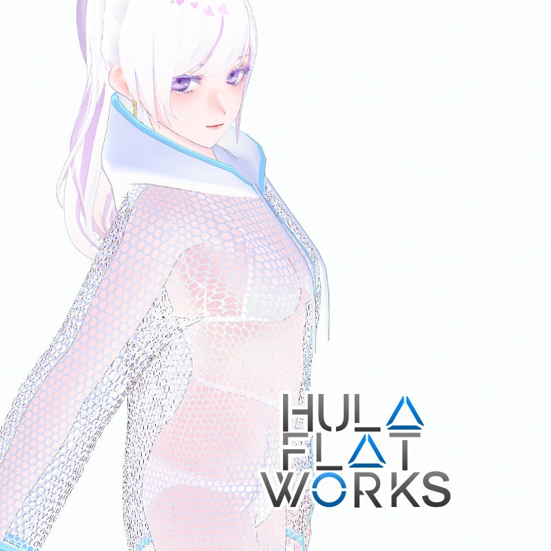【FREE/無料】メッシュパーカー【VRoid Texture】