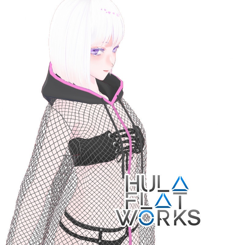【FREE/無料】メッシュパーカー【VRoid Texture】