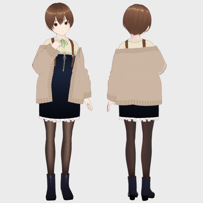 【FREE/無料】カーディガン【VRoid Texture】