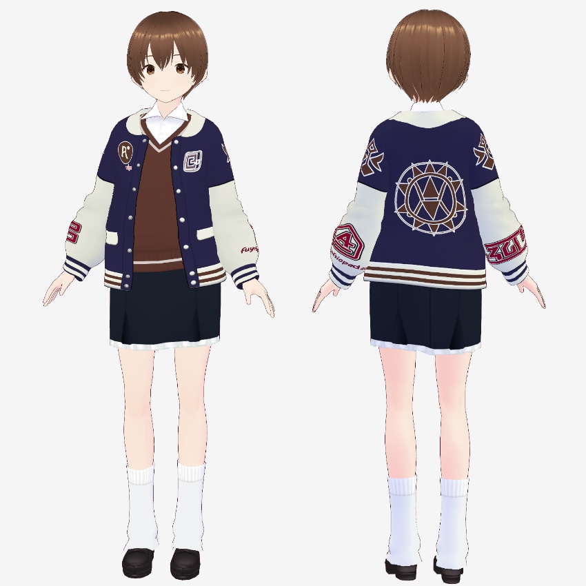 【FREE/無料】スタジャン【VRoid Texture】